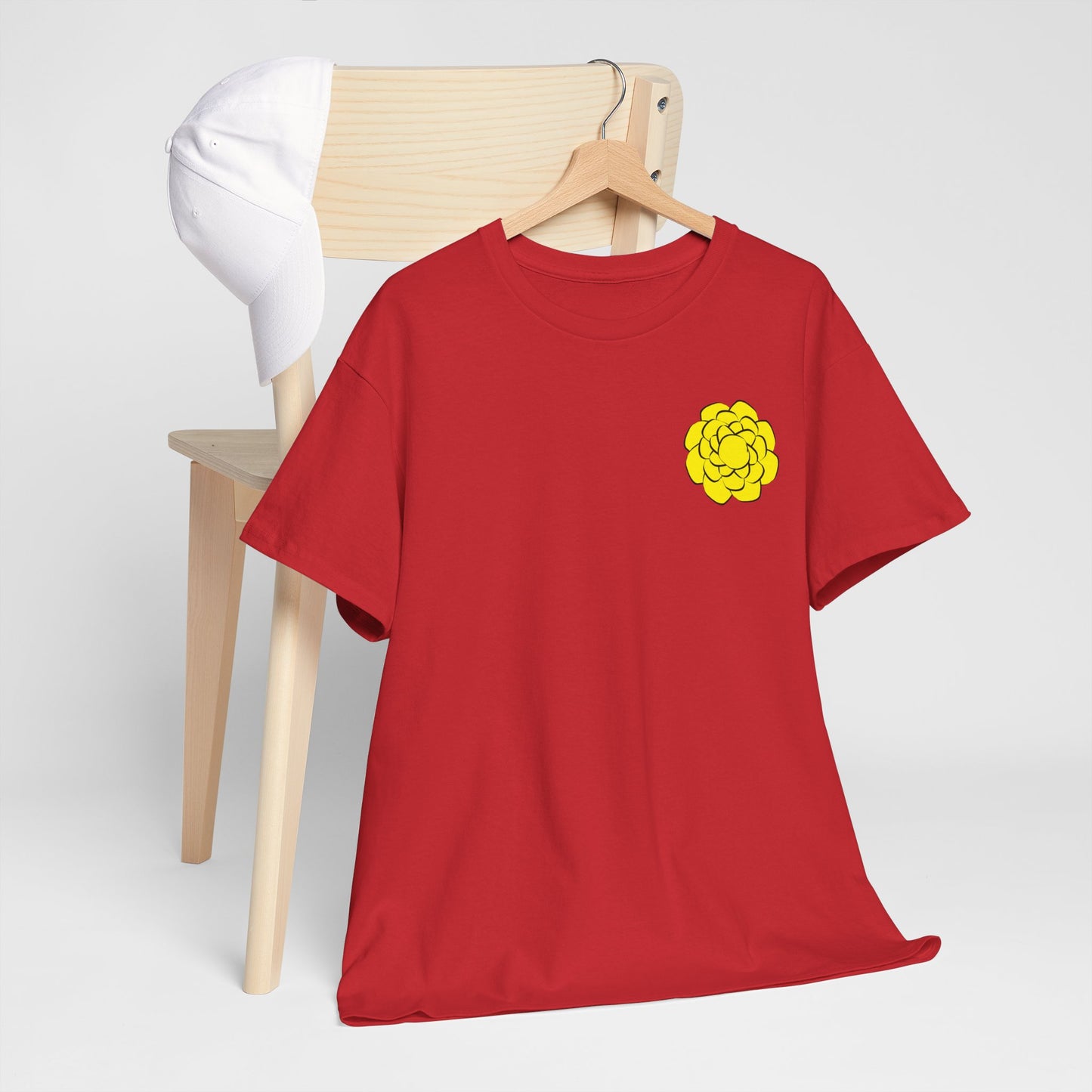 "See The Goodness" Unisex Heavy Cotton Tee - Positivity Floral Design