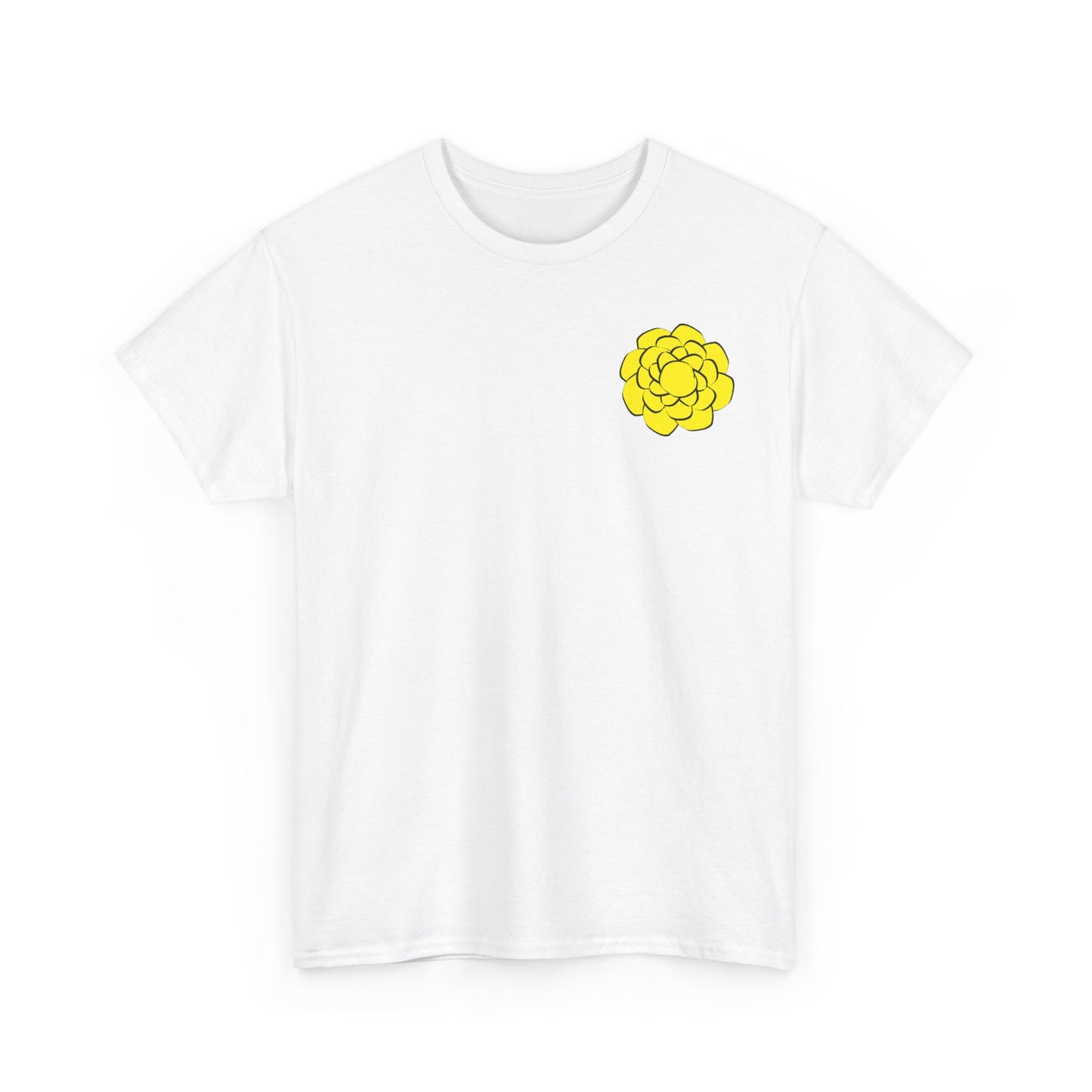 "See The Goodness" Unisex Heavy Cotton Tee - Positivity Floral Design