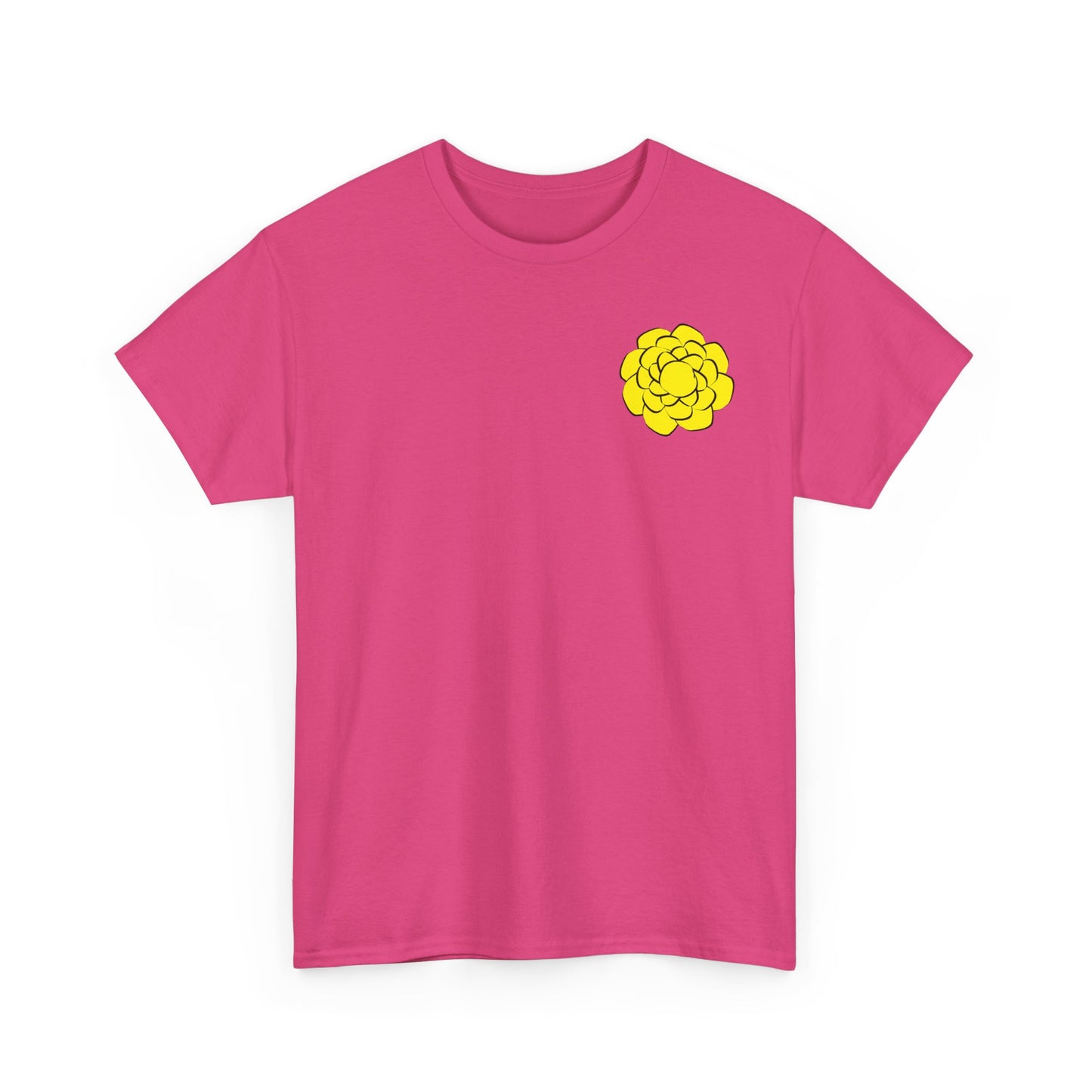 "See The Goodness" Unisex Heavy Cotton Tee - Positivity Floral Design