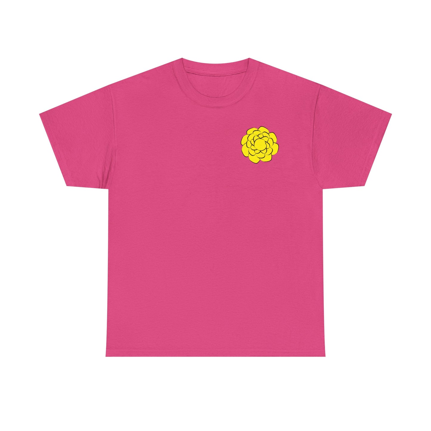 "See The Goodness" Unisex Heavy Cotton Tee - Positivity Floral Design