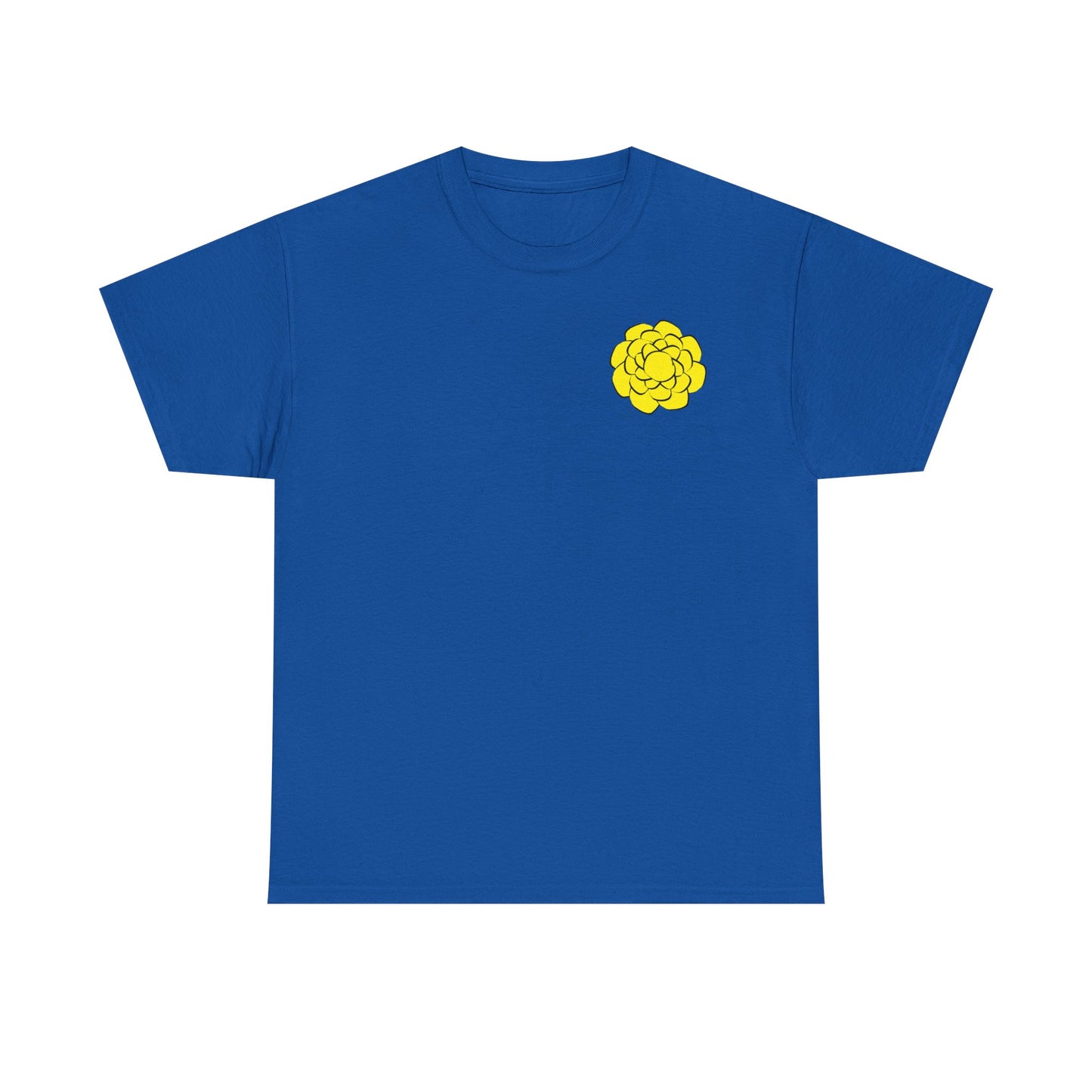 "See The Goodness" Unisex Heavy Cotton Tee - Positivity Floral Design