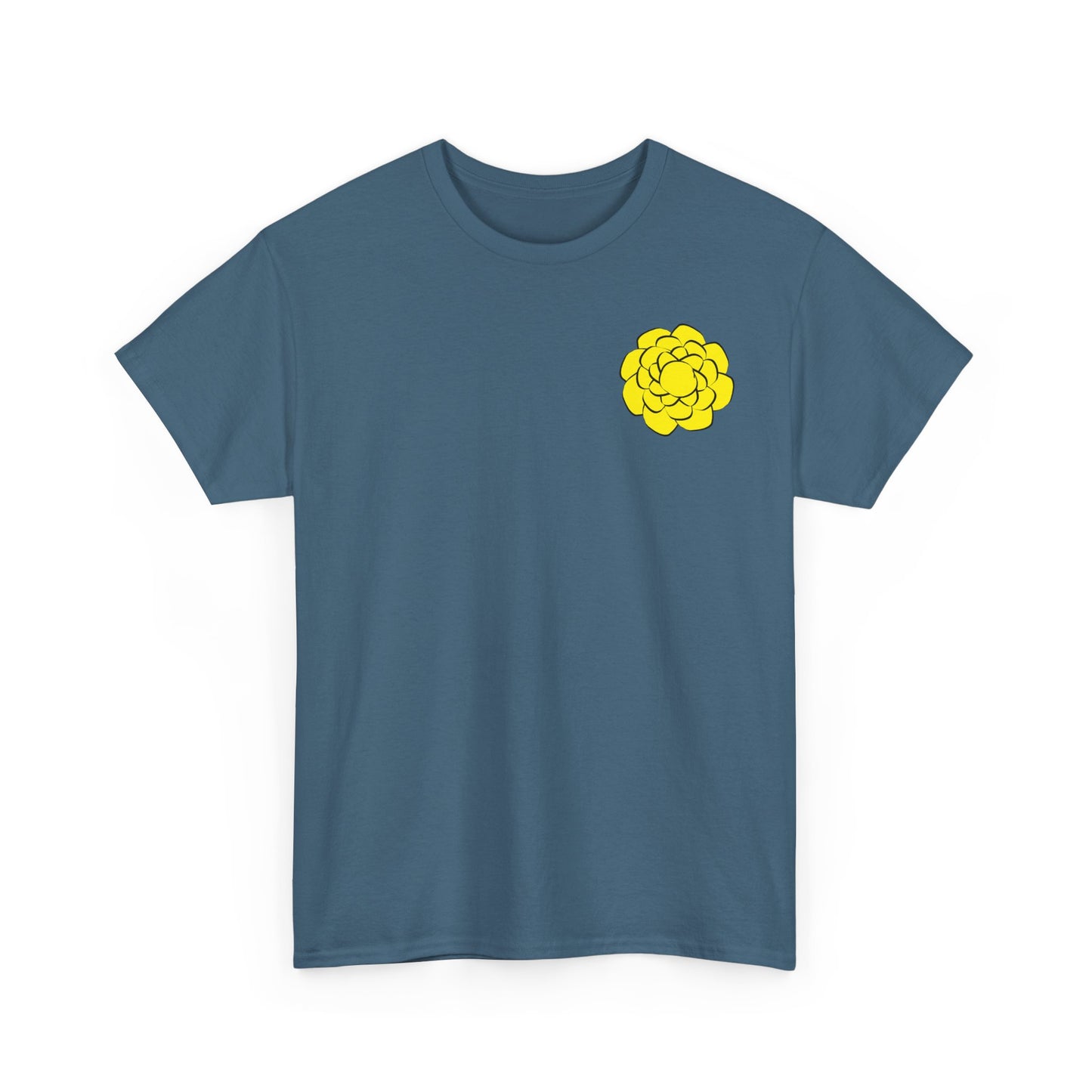 "See The Goodness" Unisex Heavy Cotton Tee - Positivity Floral Design