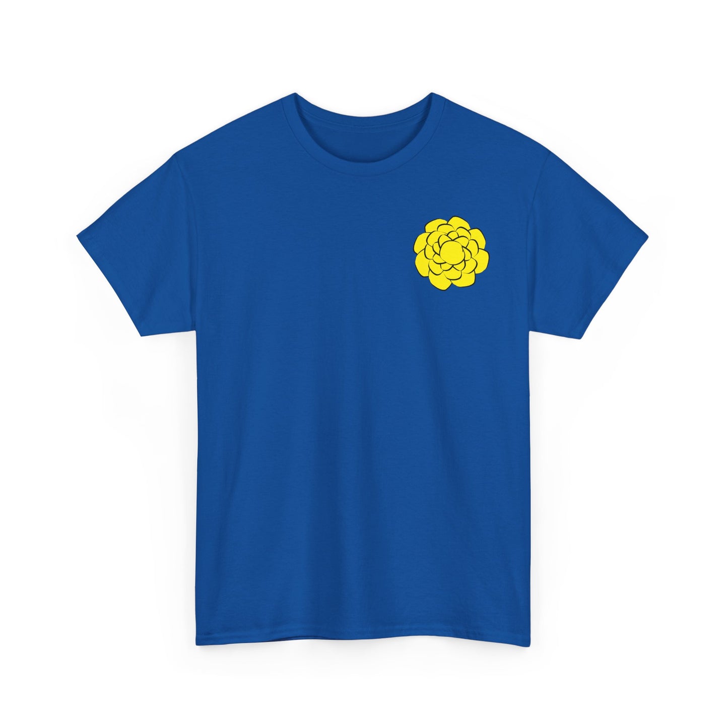 "See The Goodness" Unisex Heavy Cotton Tee - Positivity Floral Design