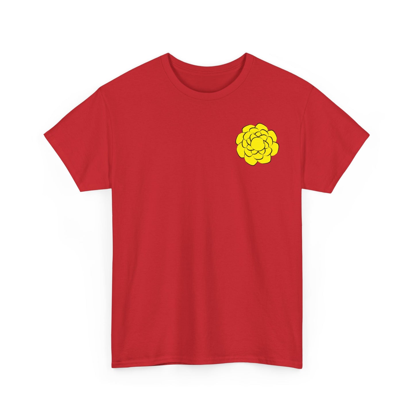 "See The Goodness" Unisex Heavy Cotton Tee - Positivity Floral Design