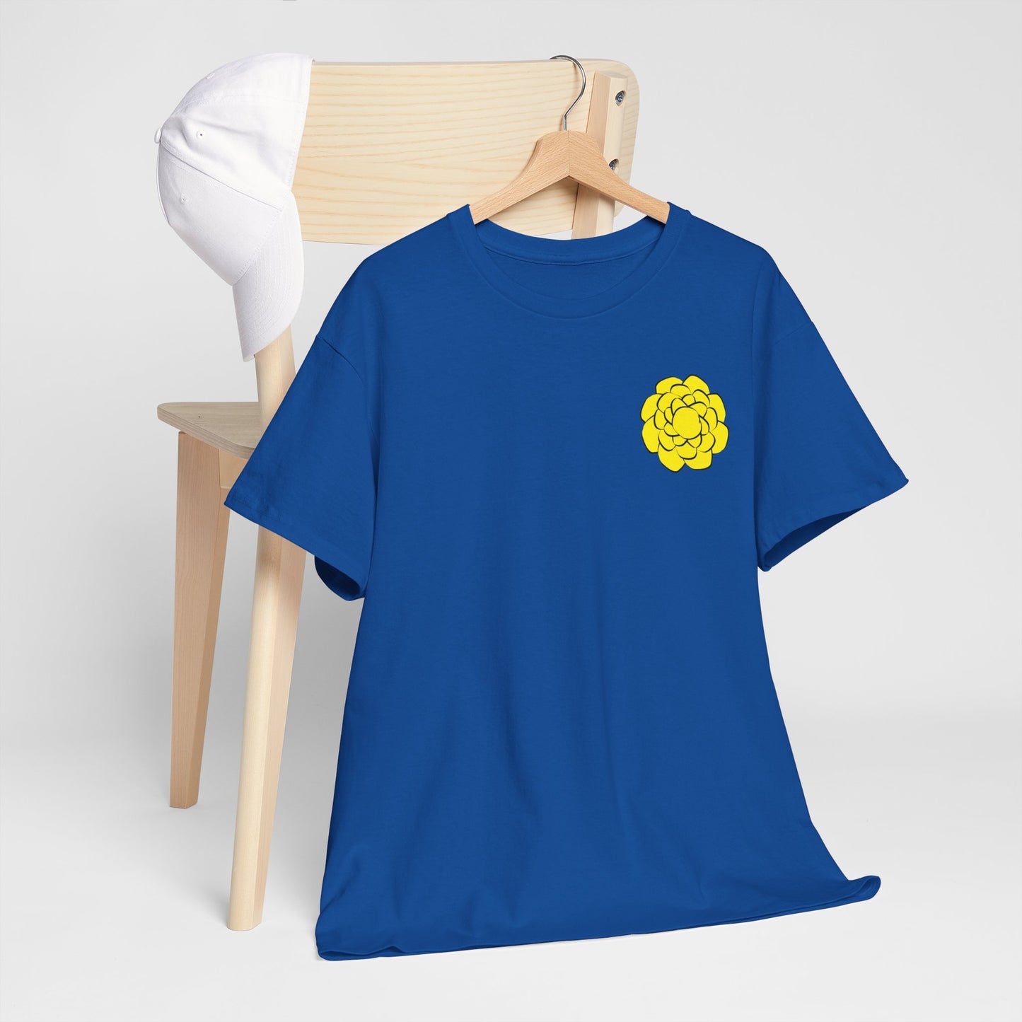 "See The Goodness" Unisex Heavy Cotton Tee - Positivity Floral Design